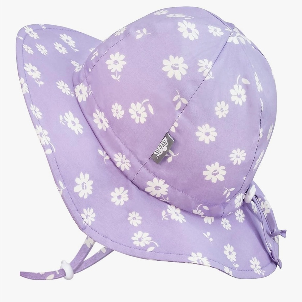 JAN & JUL 50+ UPF Cotton Sun Hat (0-6m)
